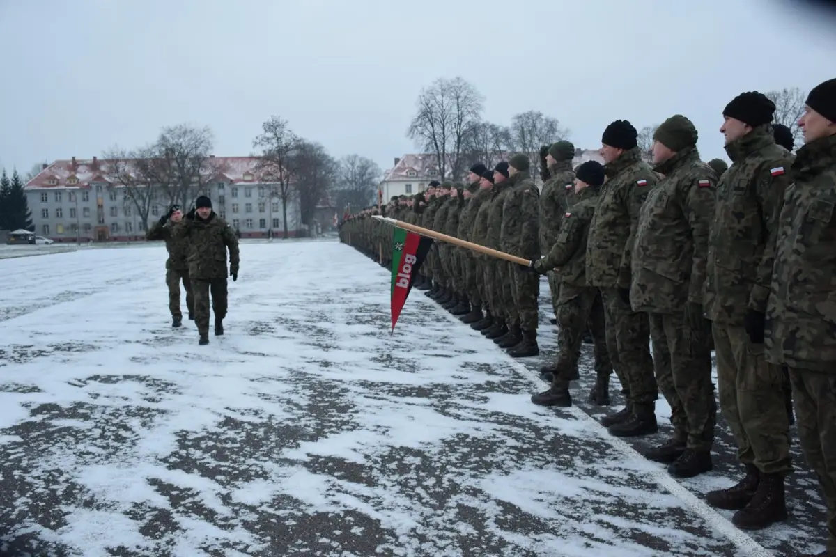 Uroczystość w 23 Śląskim Pułku Artylerii w Bolesławcu