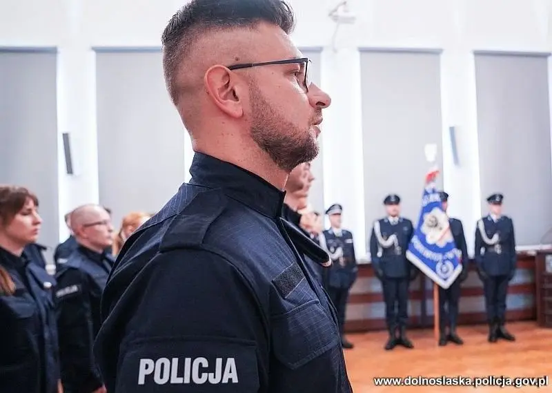 Uroczystość w KWP Wrocław