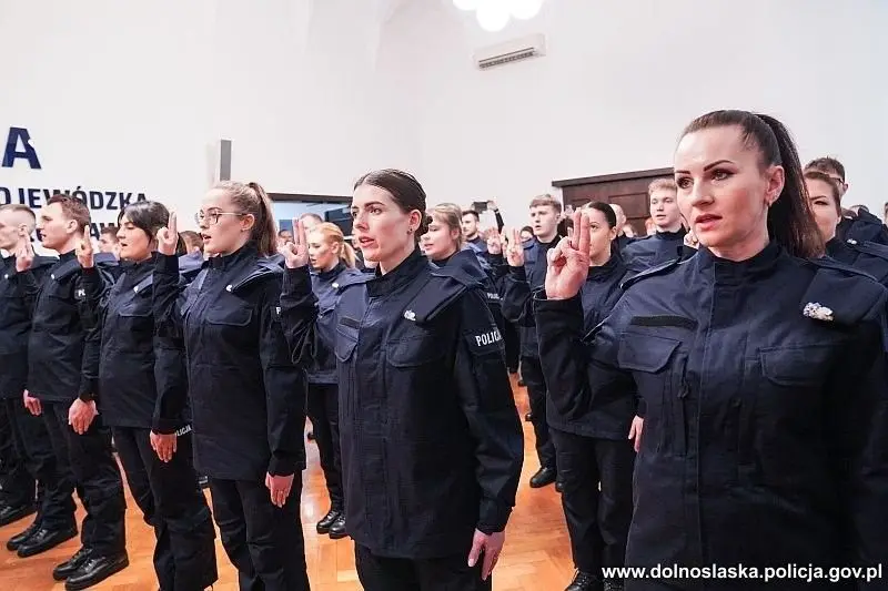 Uroczystość w KWP Wrocław