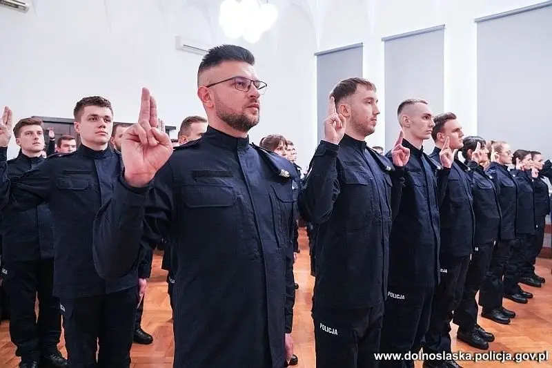 Uroczystość w KWP Wrocław