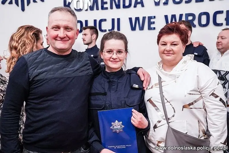 Uroczystość w KWP Wrocław