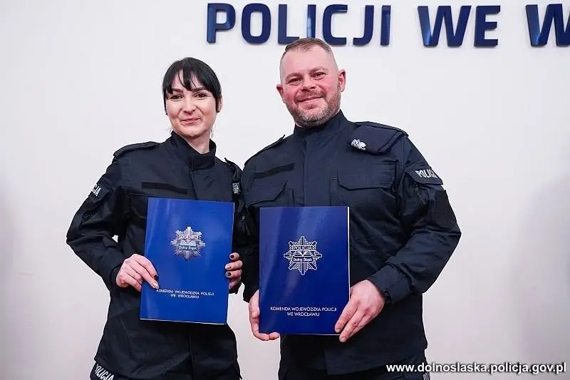 Uroczystość w KWP Wrocław