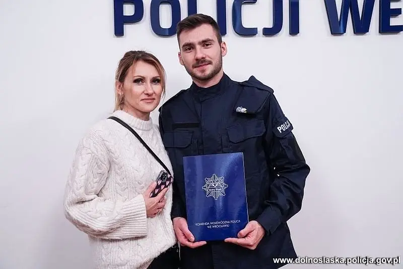 Uroczystość w KWP Wrocław