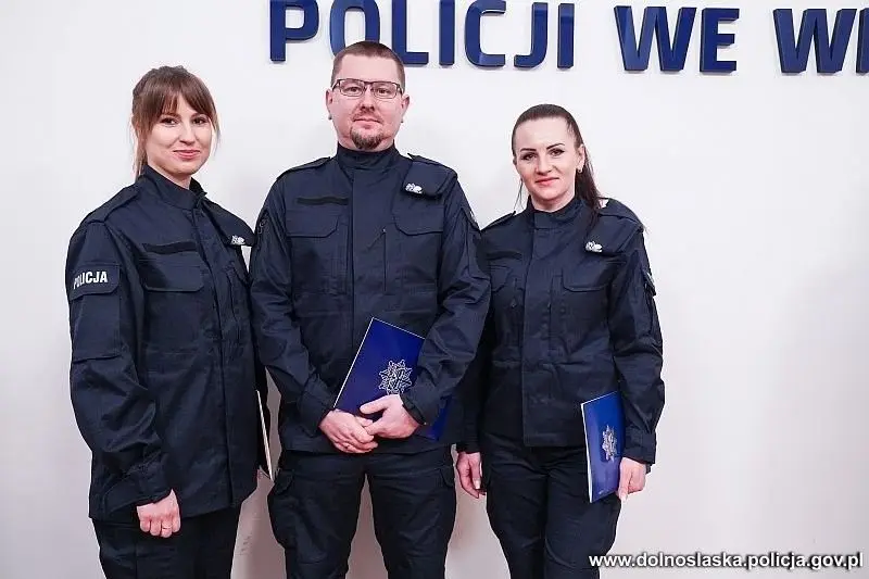 Uroczystość w KWP Wrocław
