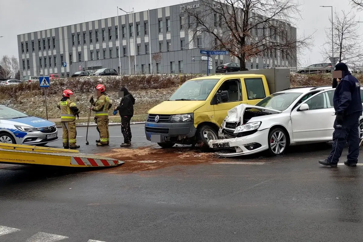 Kolizja na Modłowej