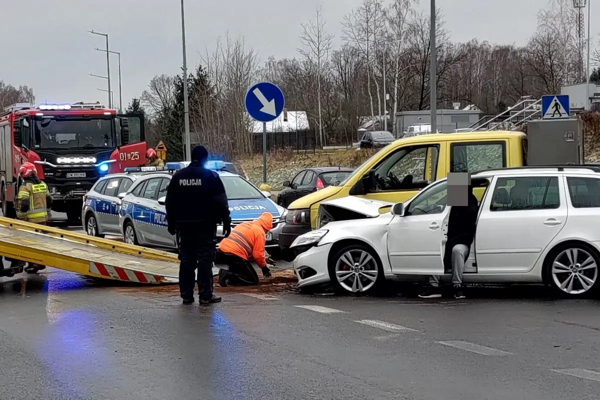 Kolizja na Modłowej