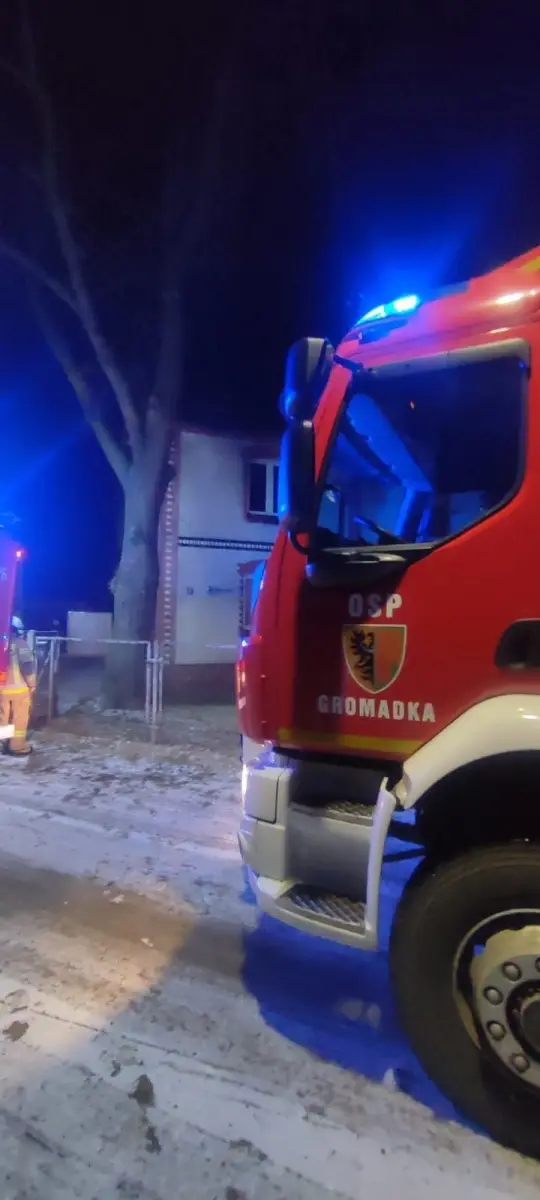 Akcja strażaków w Wierzbowej