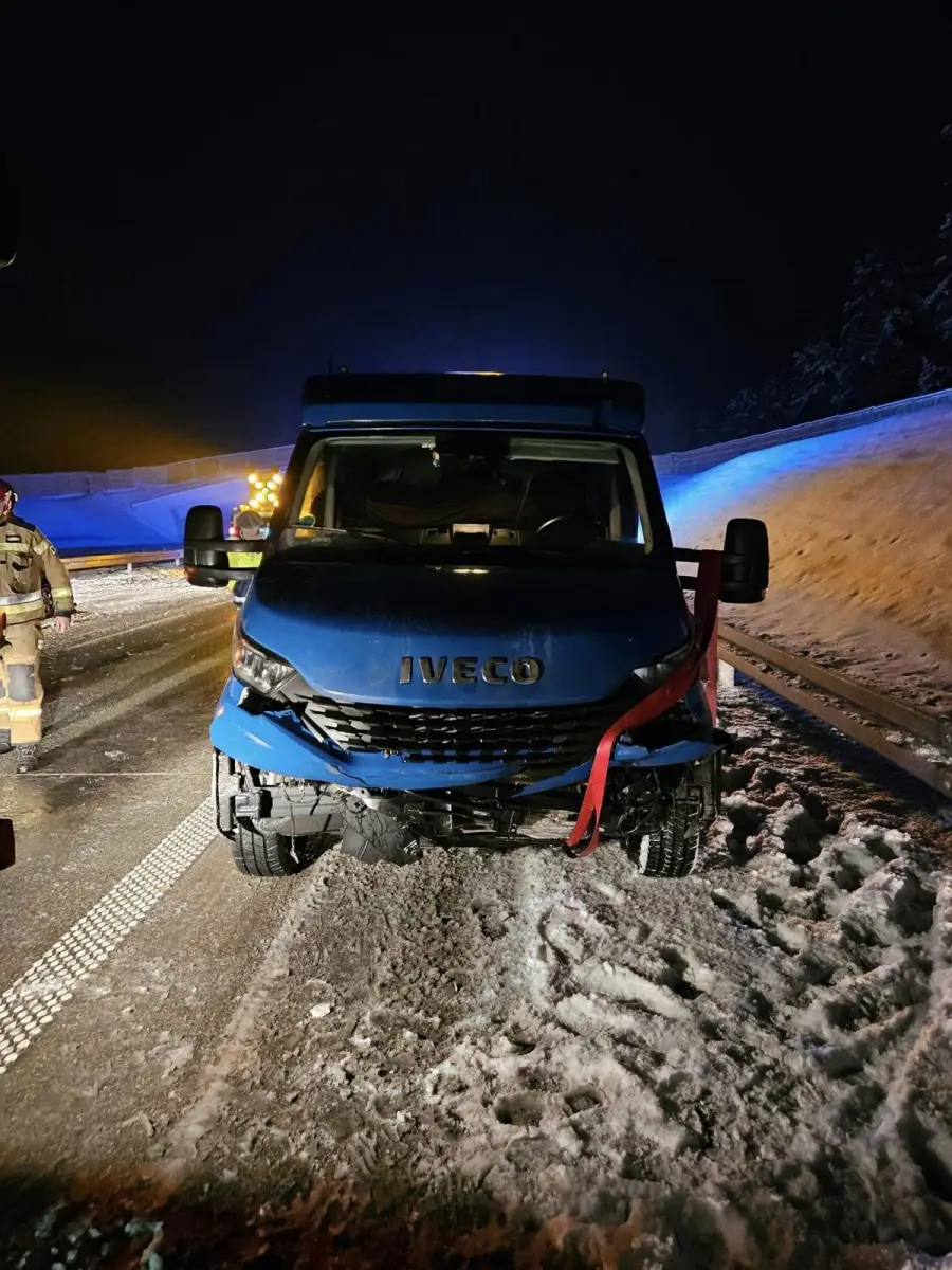 Kolizje na A18