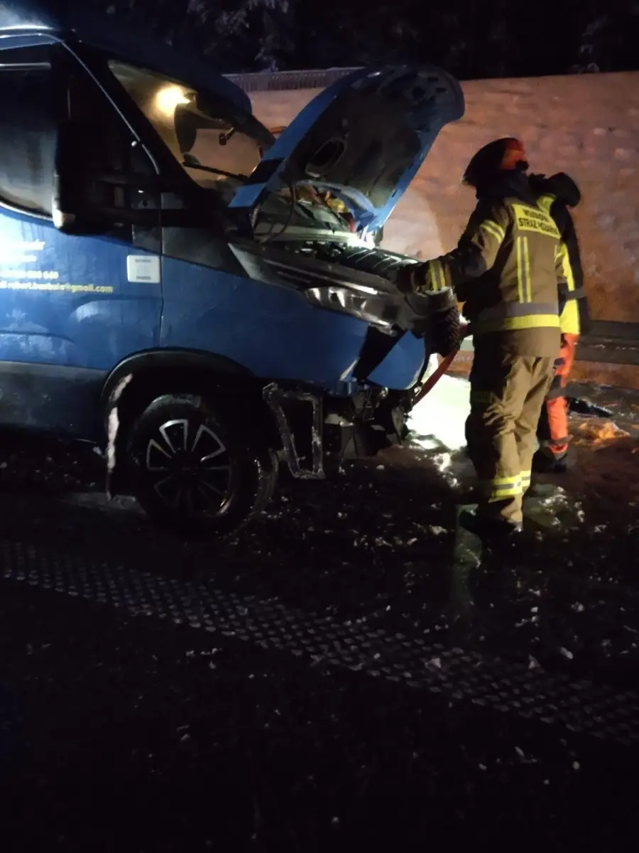 Kolizje na A18