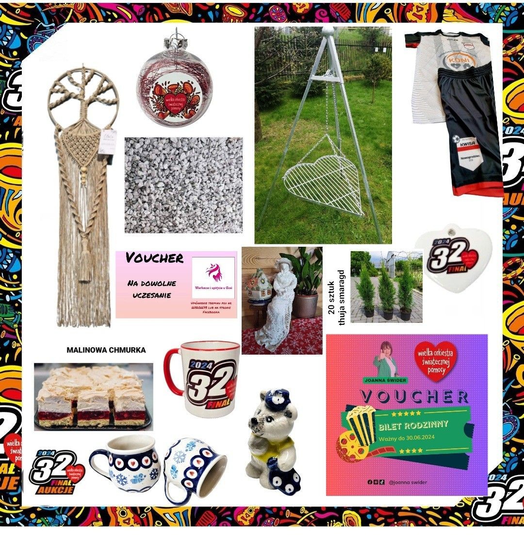 darczyńcy i fanty na WOŚP w Nowogrodźcu