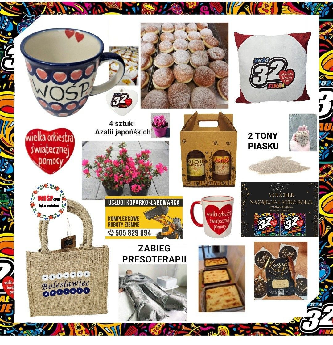 darczyńcy i fanty na WOŚP w Nowogrodźcu