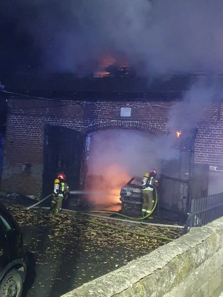 Pożar w Nowej Wsi