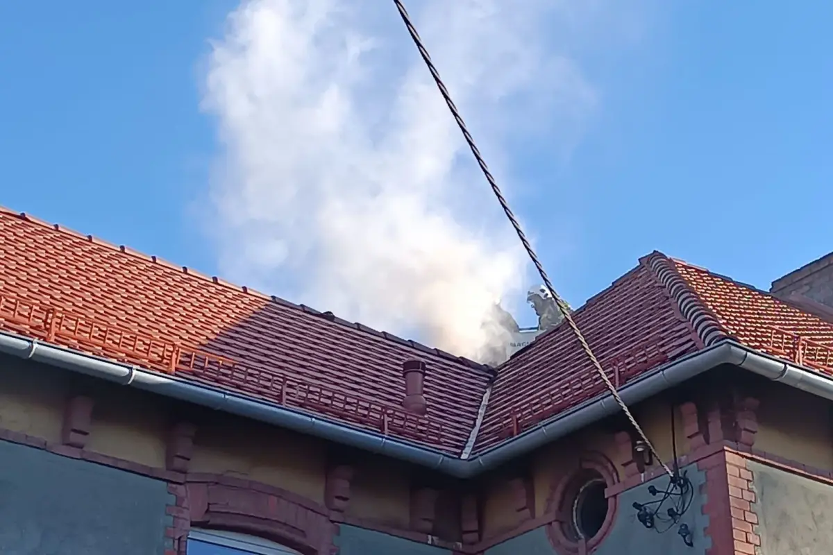 Akcja straży pożarnej w Gromadce