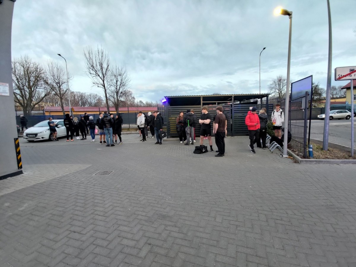 Akcja straży przy budynku Fit Style Zone