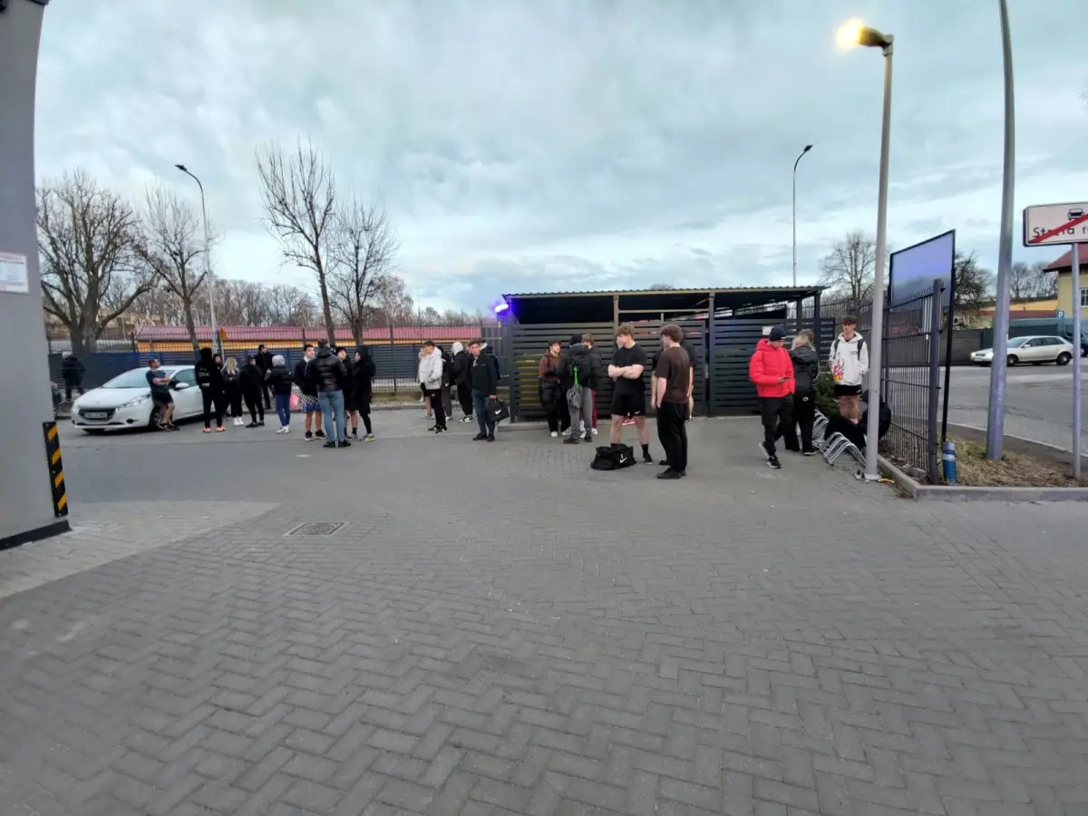 Akcja straży przy budynku Fit Style Zone