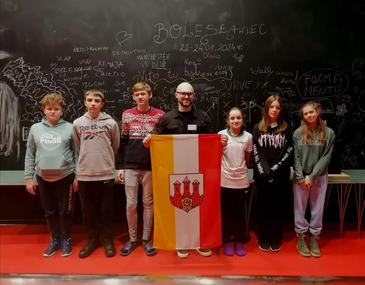 Young People from Bolesławiec in Strasbourg