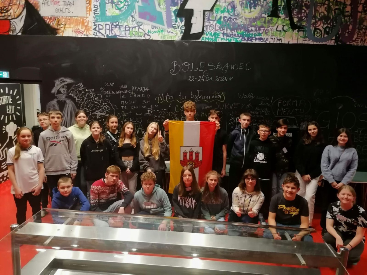 Bolesławiecka młodzież w Strasburgu