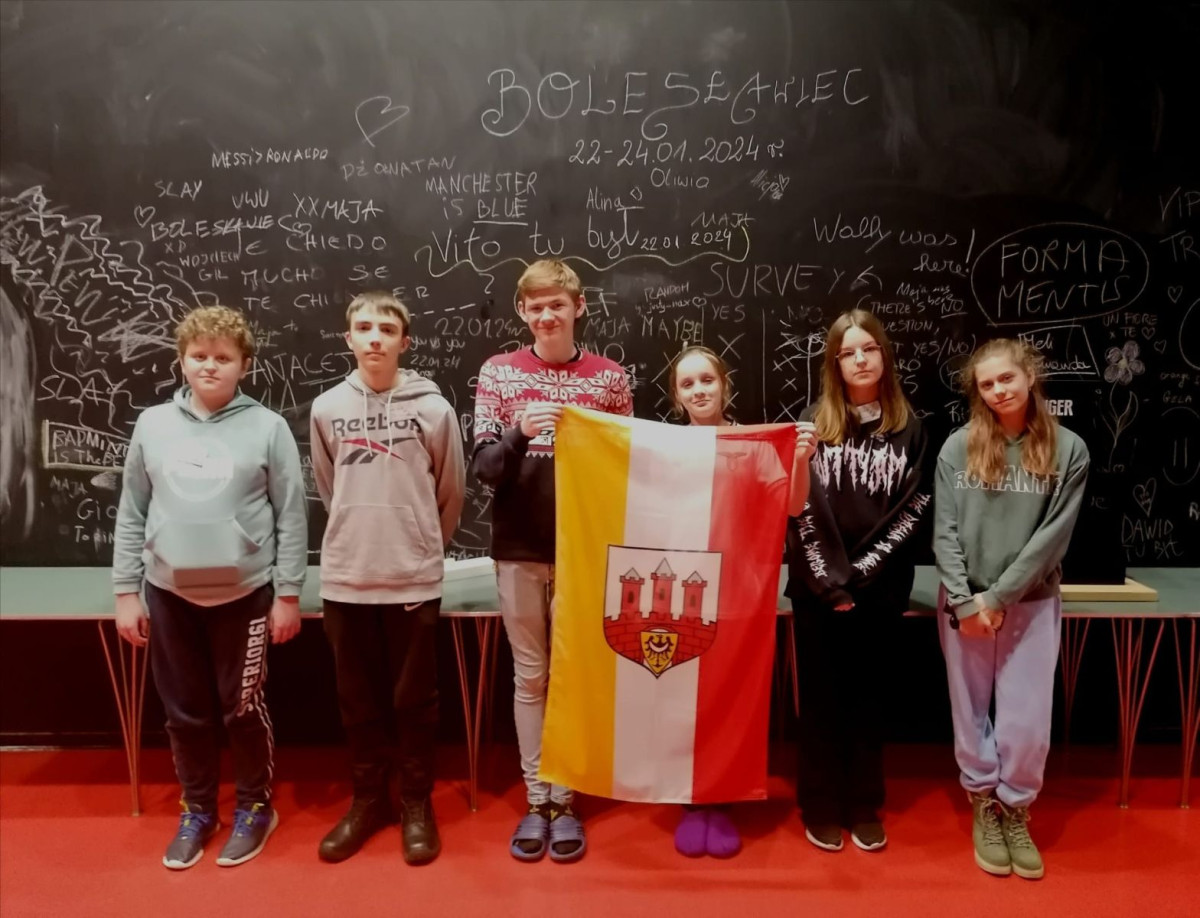 Bolesławiecka młodzież w Strasburgu