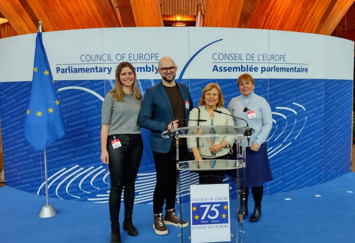 Bolesławiecka młodzież w Strasburgu