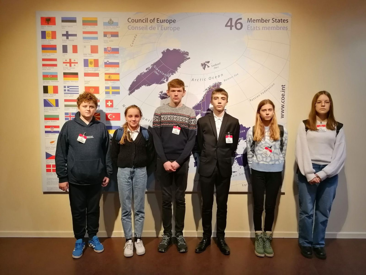 Bolesławiecka młodzież w Strasburgu