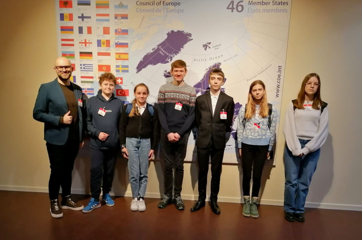 Bolesławiecka młodzież w Strasburgu