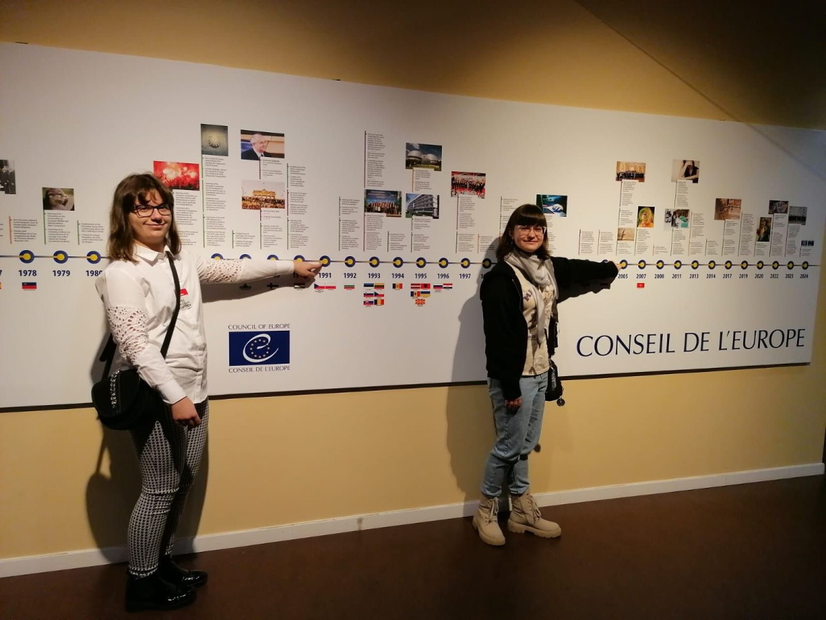 Bolesławiecka młodzież w Strasburgu