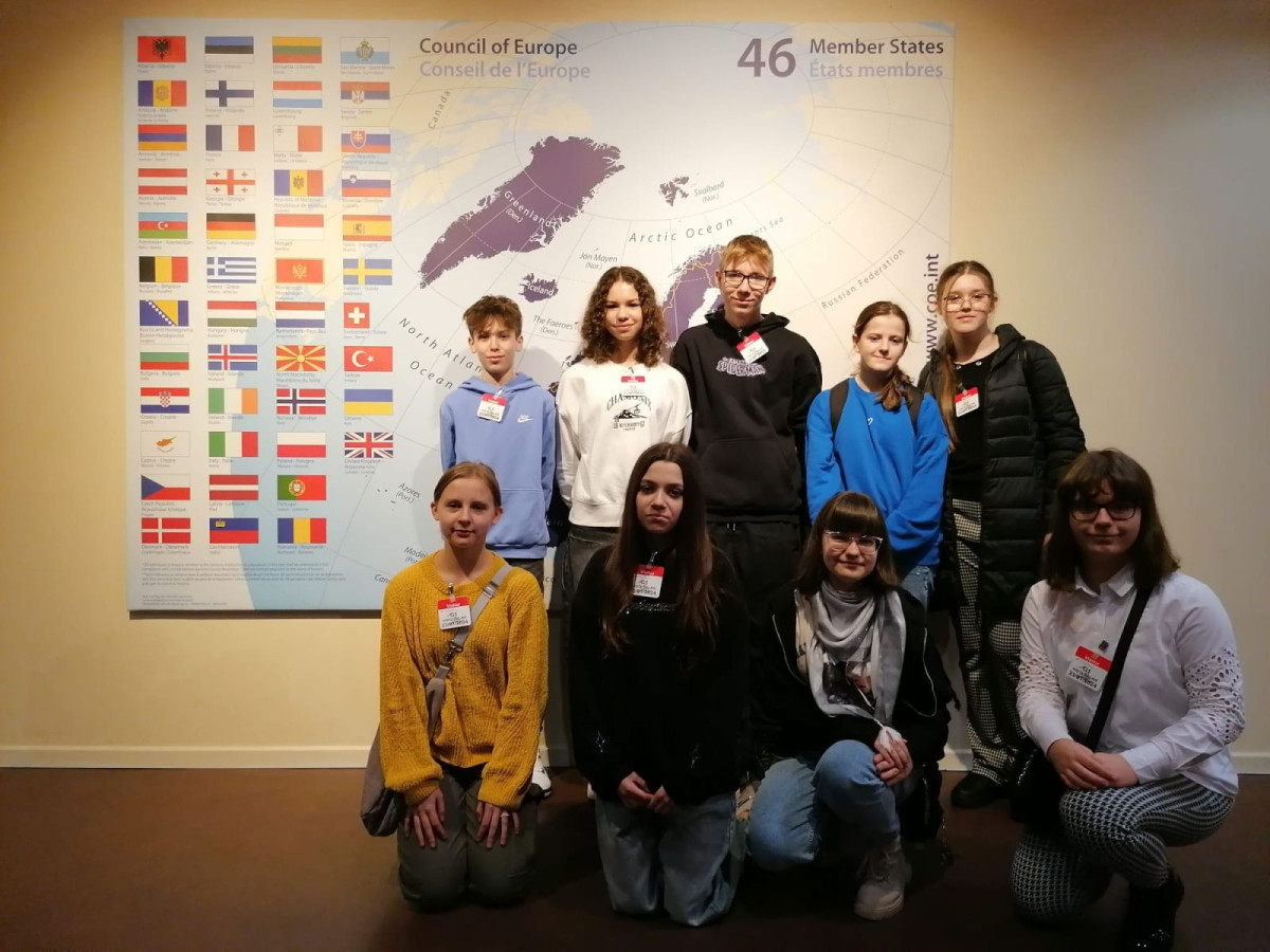 Bolesławiecka młodzież w Strasburgu