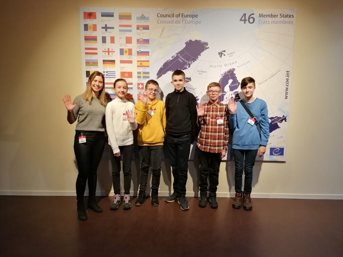 Bolesławiecka młodzież w Strasburgu