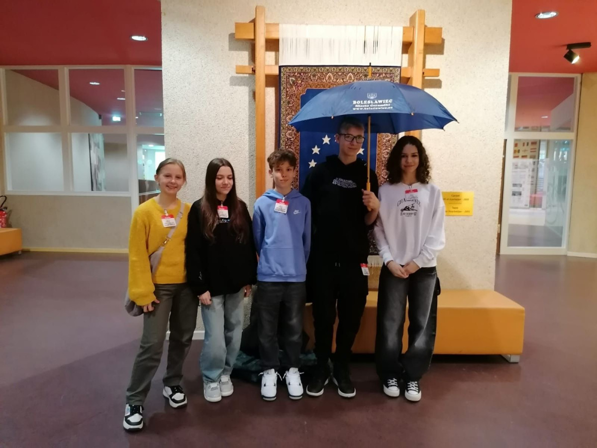 Bolesławiecka młodzież w Strasburgu