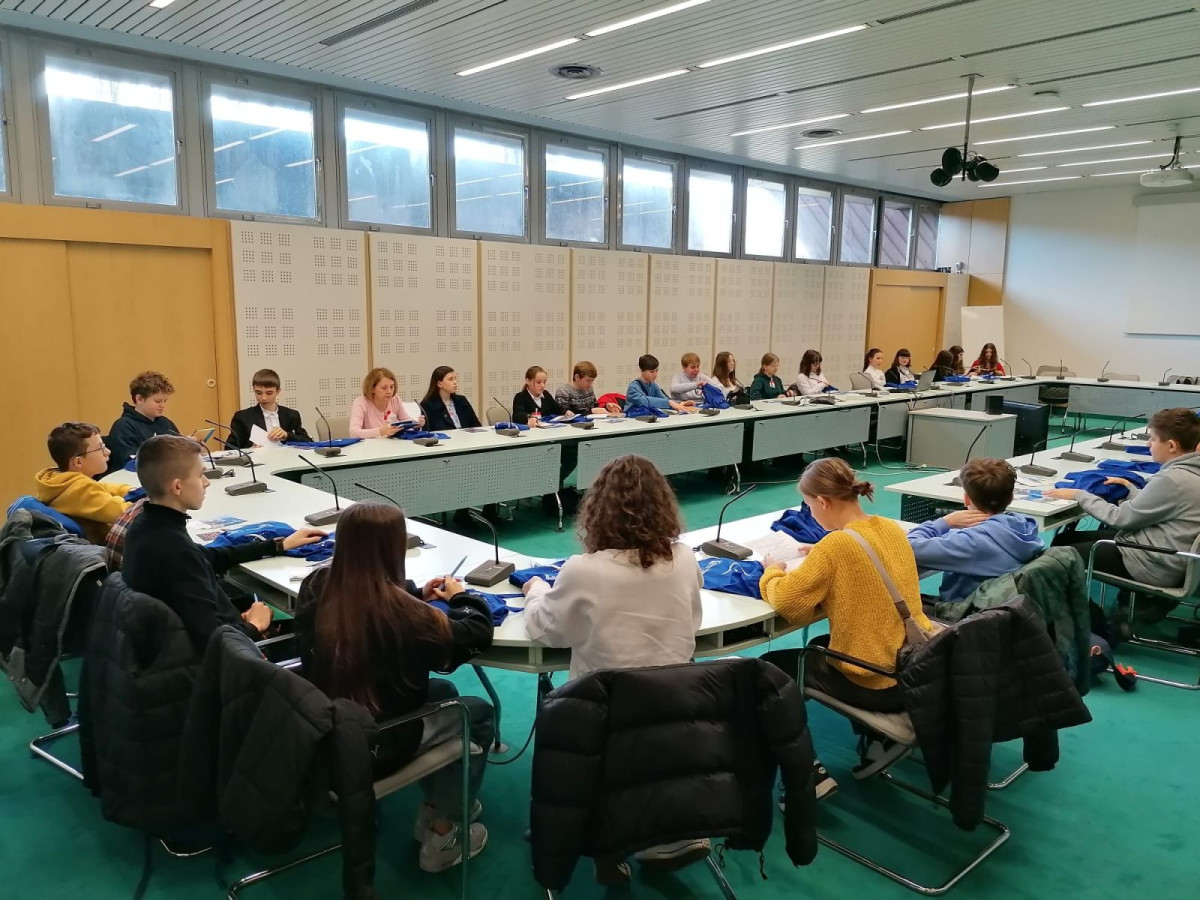 Bolesławiecka młodzież w Strasburgu