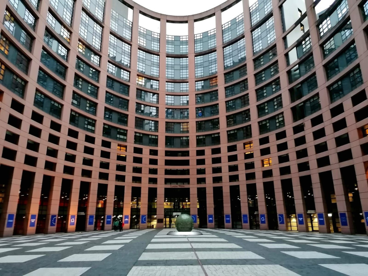 Bolesławiecka młodzież w Strasburgu