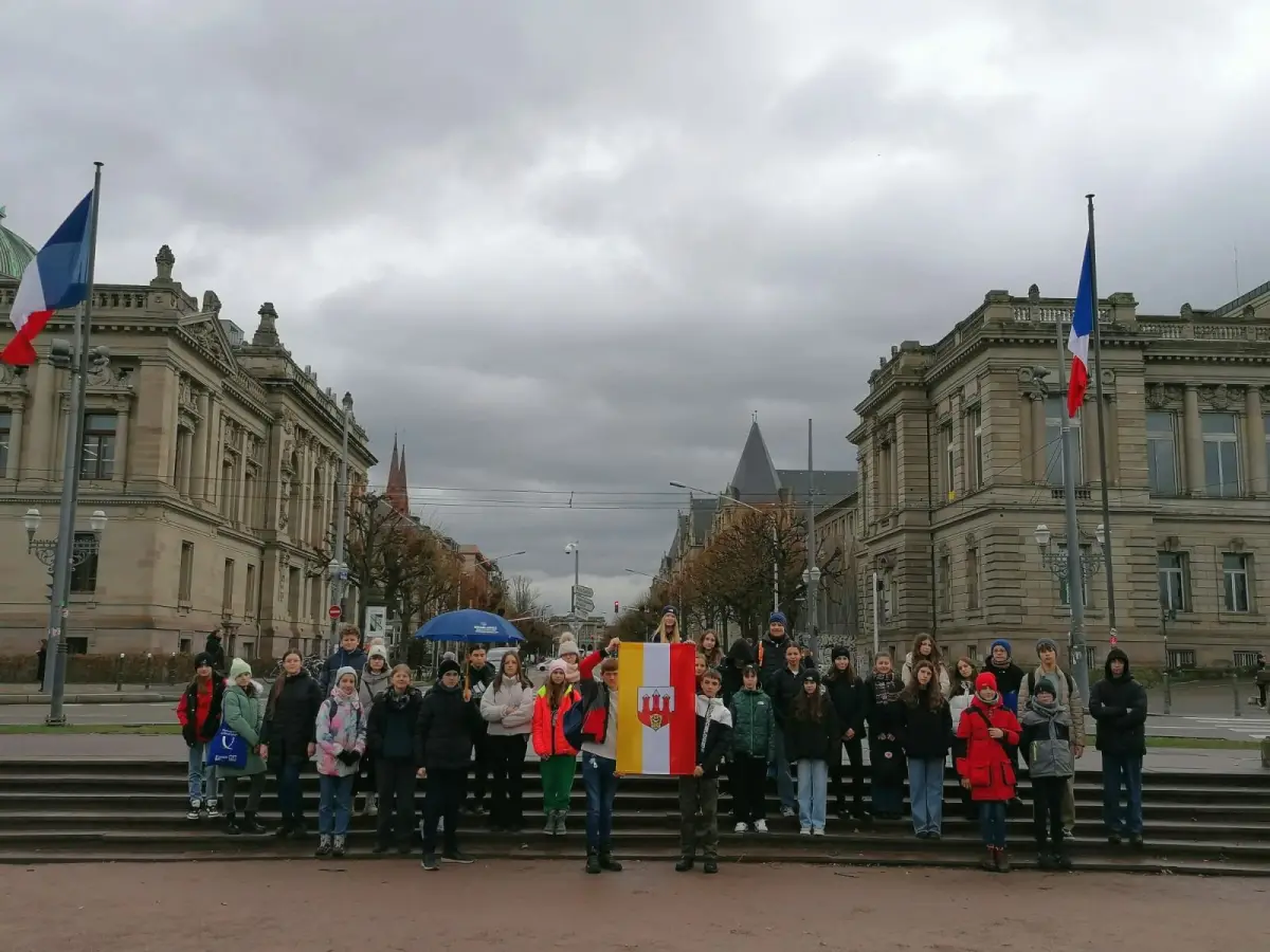 Молодь із Bolesławiec у Страсбурзі