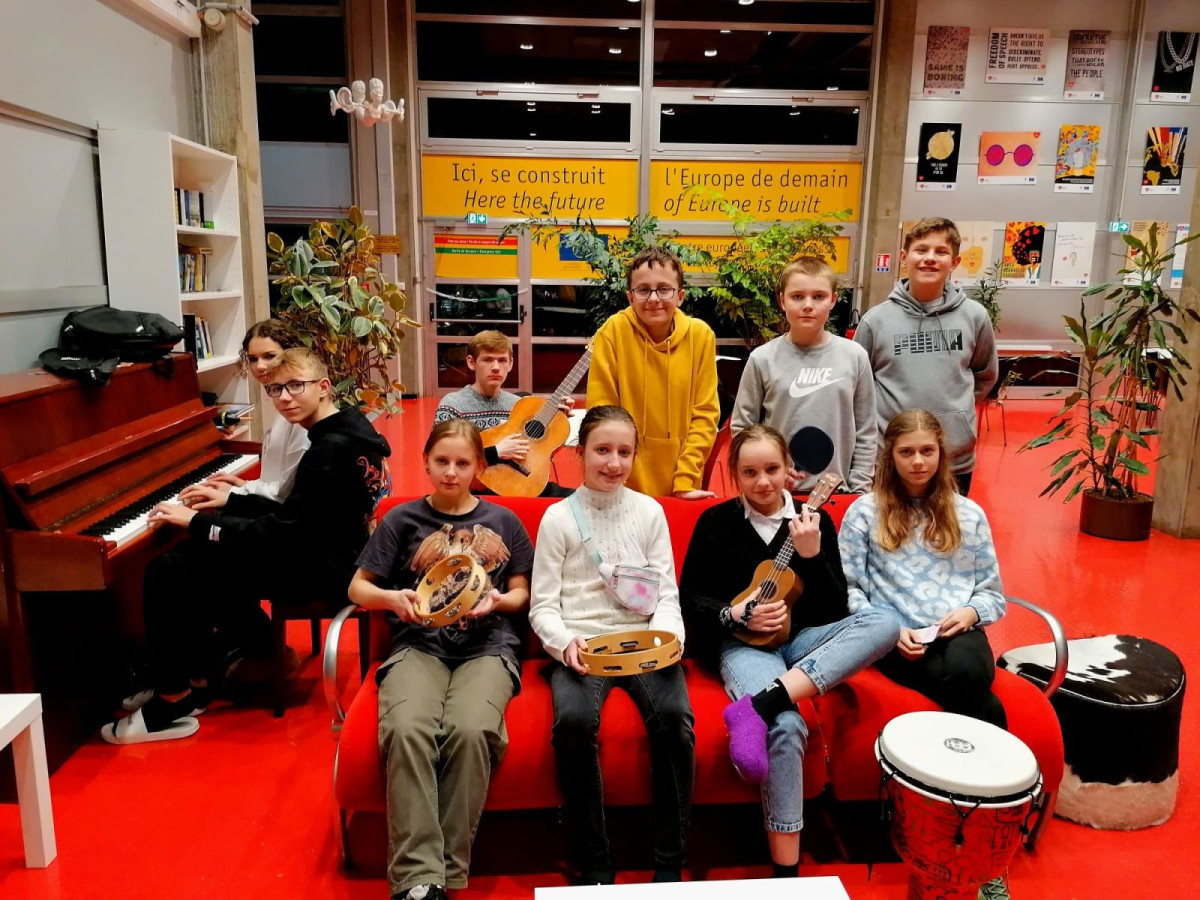 Bolesławiecka młodzież w Strasburgu