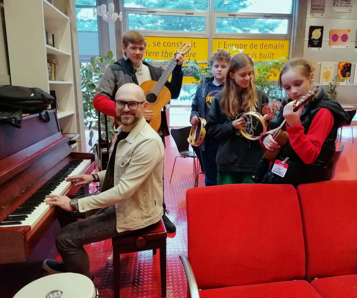 Bolesławiecka młodzież w Strasburgu