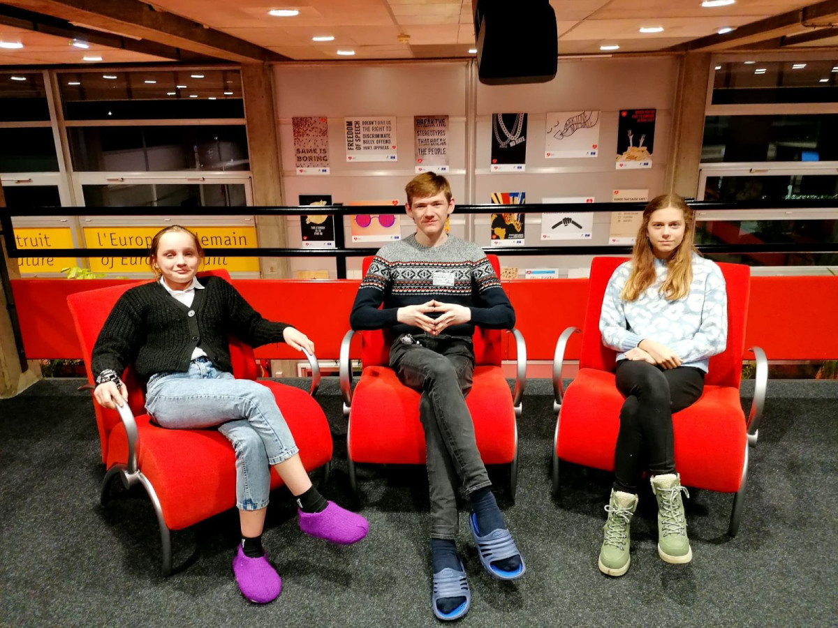 Bolesławiecka młodzież w Strasburgu