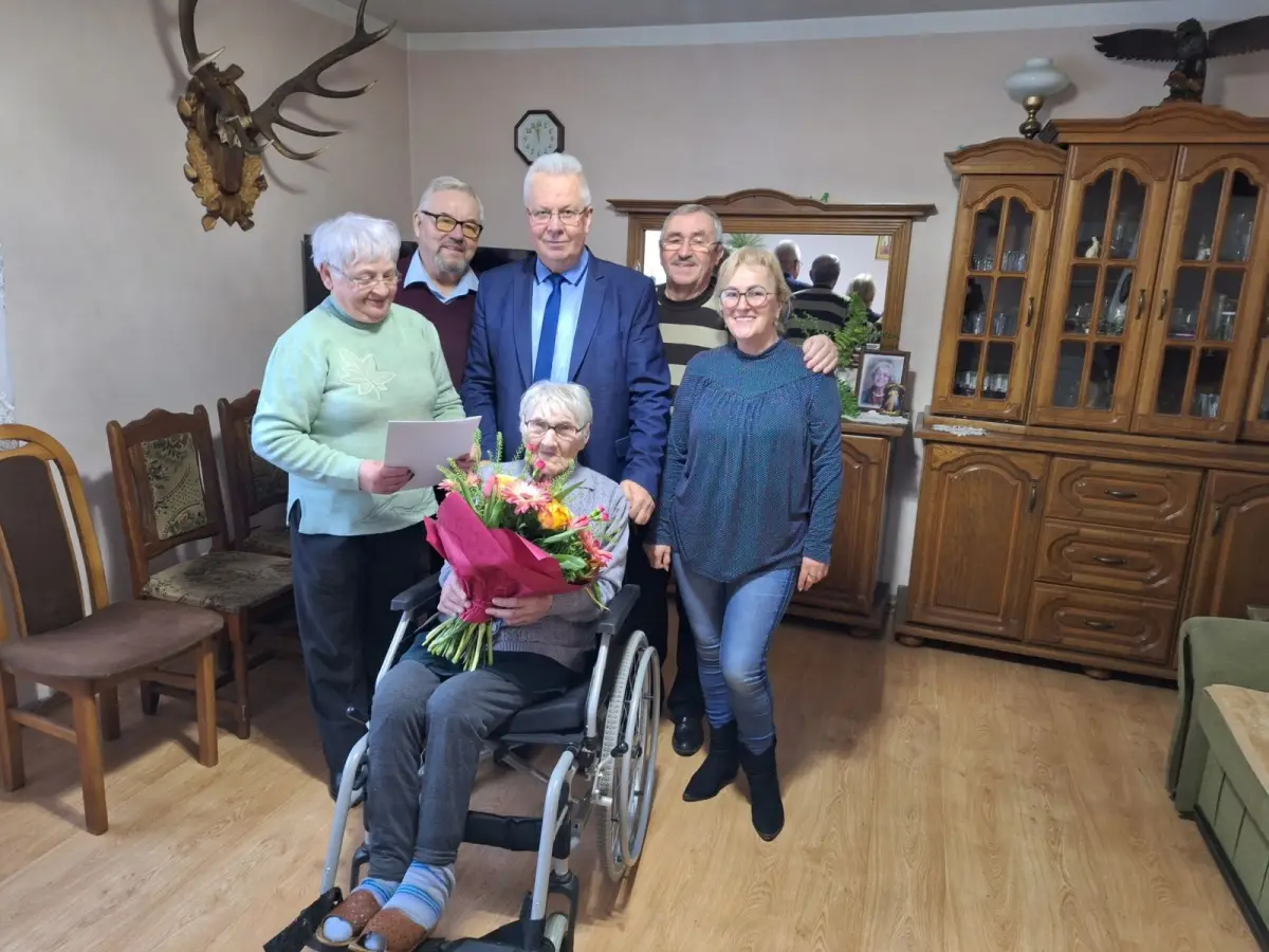 Spotkanie z jubilatką