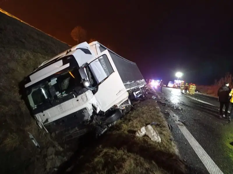 Wypadek za Bogatynią