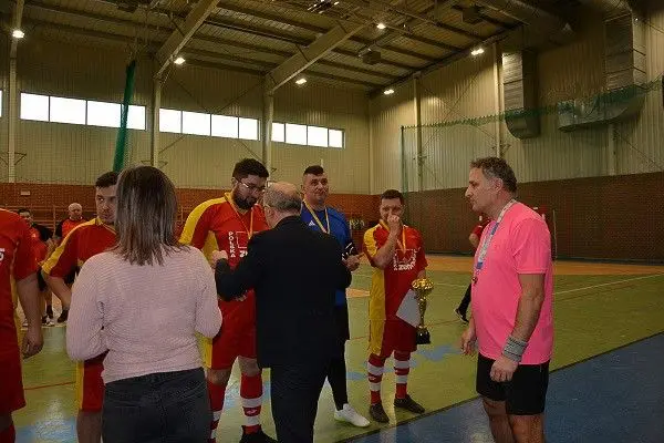 OSP Różyniec zwyciężyła w turnieju Futstal w Gromadce