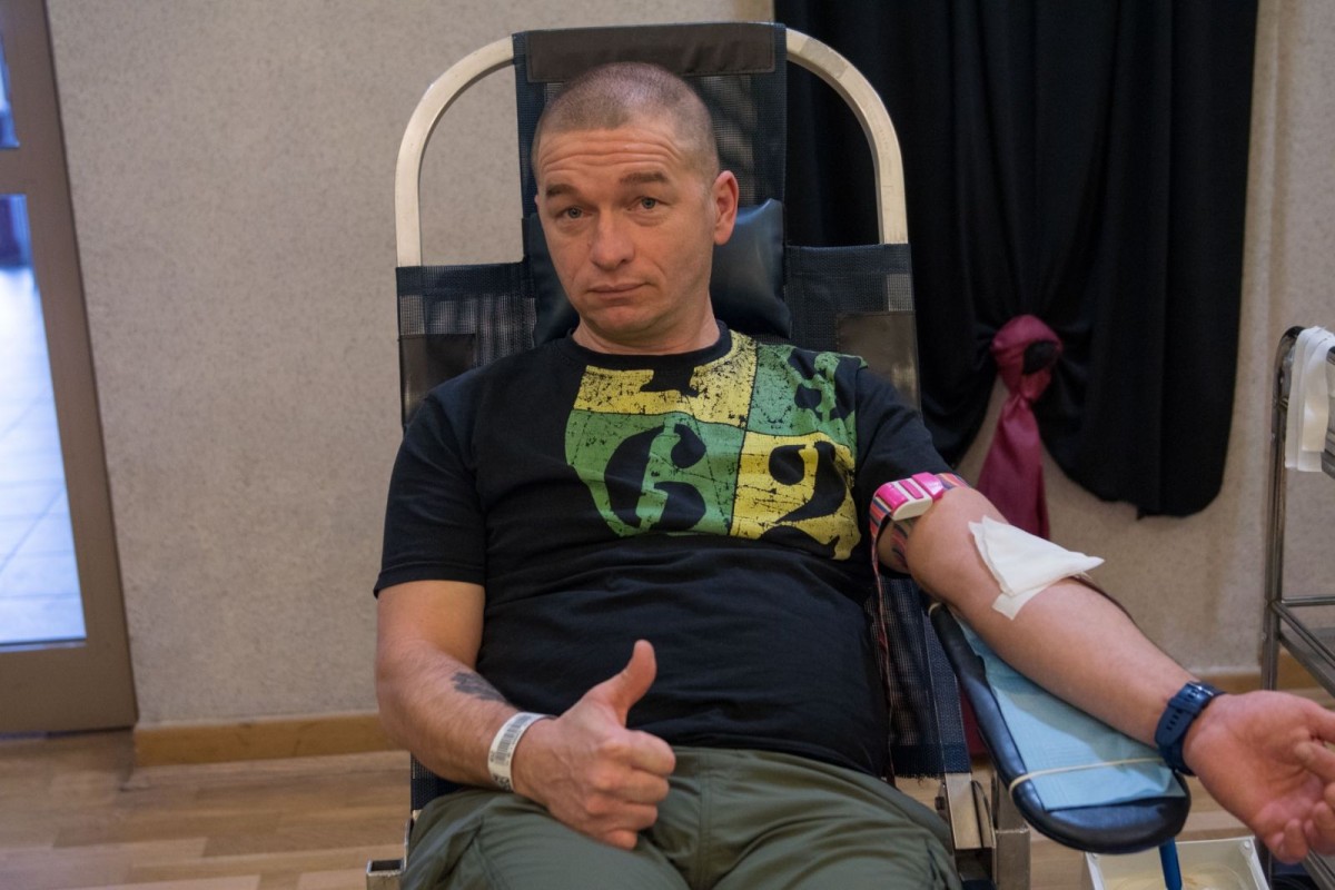 Pancerniaczki i pancerniacy oddali krew