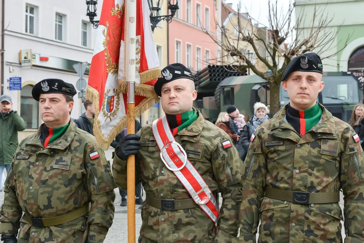 Przysięga elewów w Bolesławcu