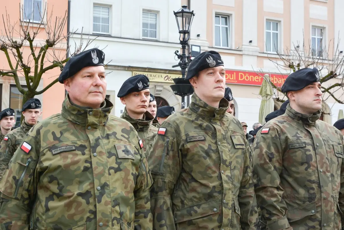 Przysięga elewów w Bolesławcu
