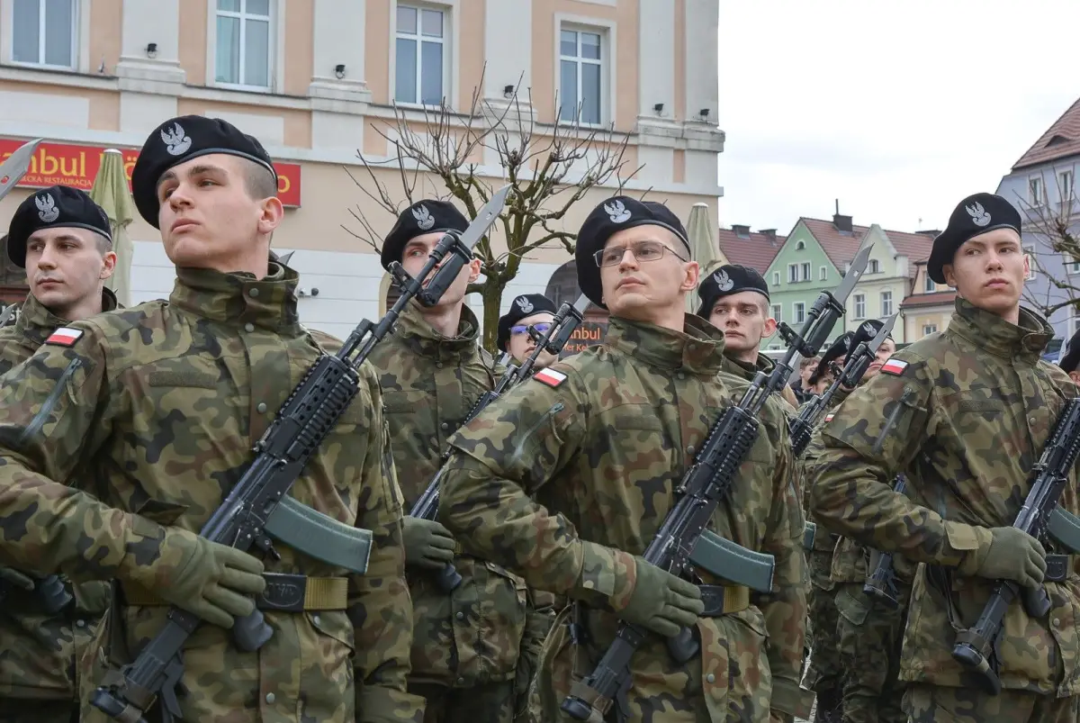 Przysięga elewów w Bolesławcu