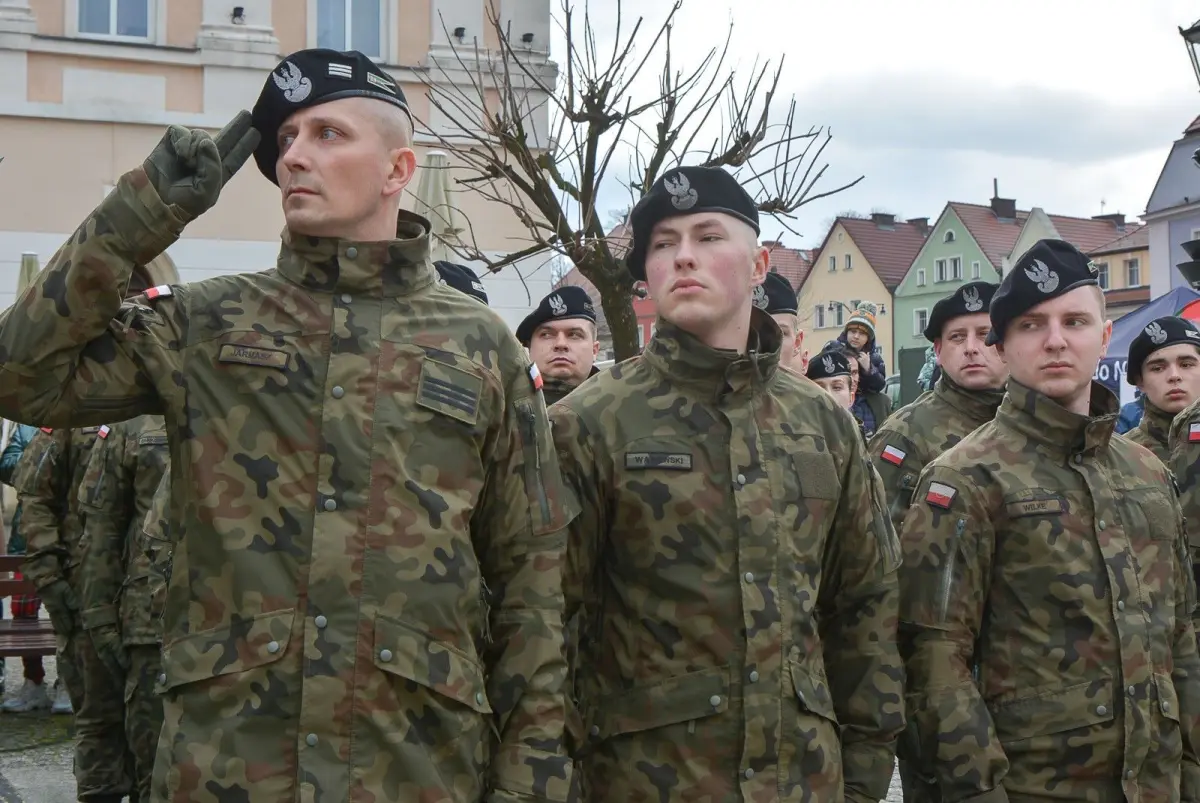 Przysięga elewów w Bolesławcu