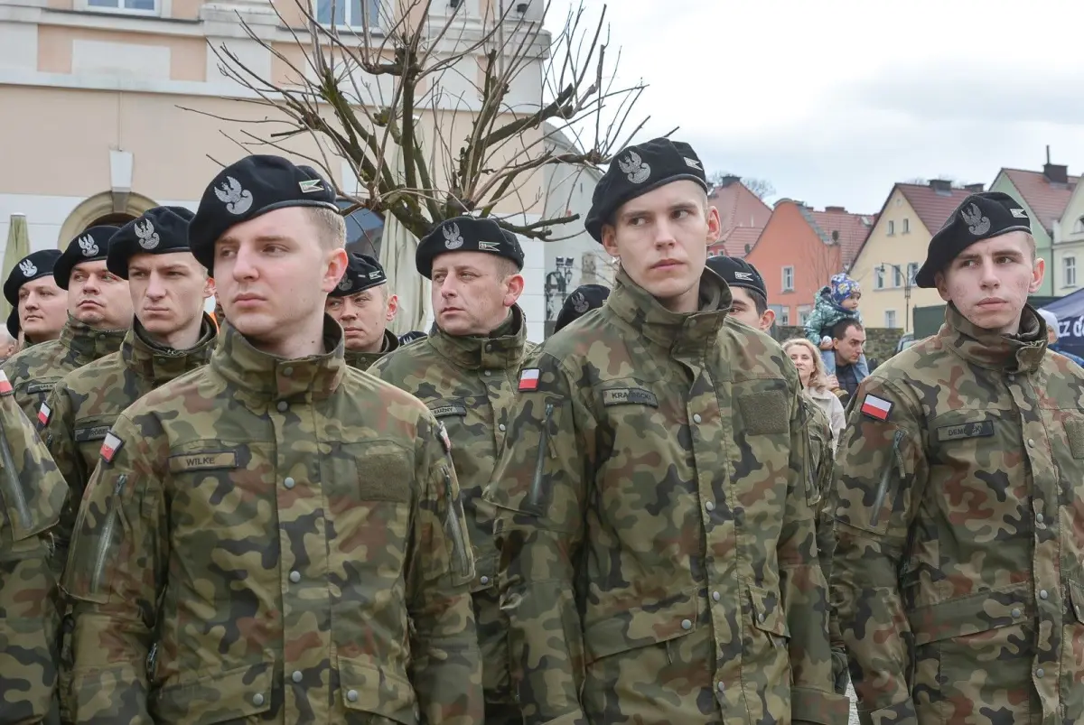 Cadets’ oath in Bolesławiec