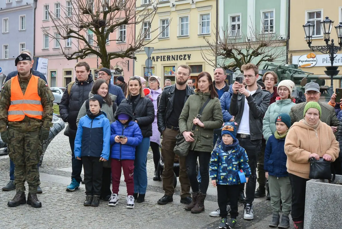 Przysięga elewów w Bolesławcu