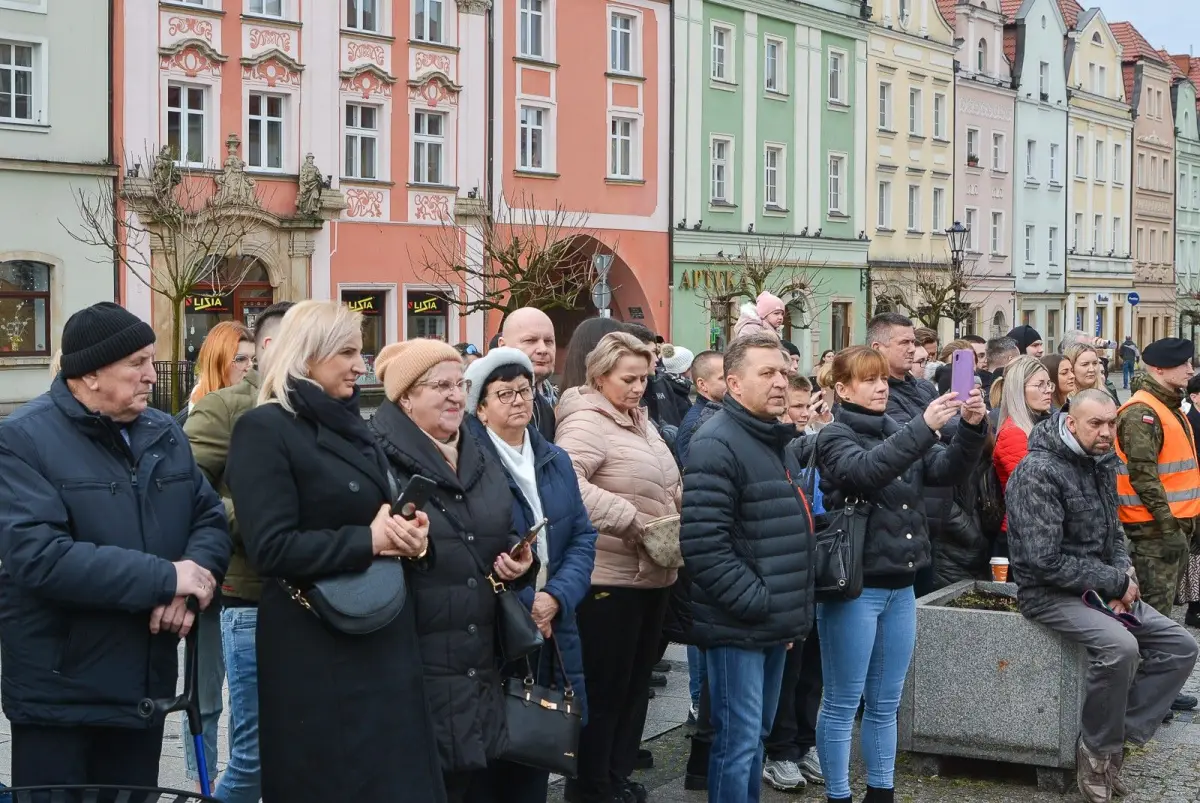 Przysięga elewów w Bolesławcu