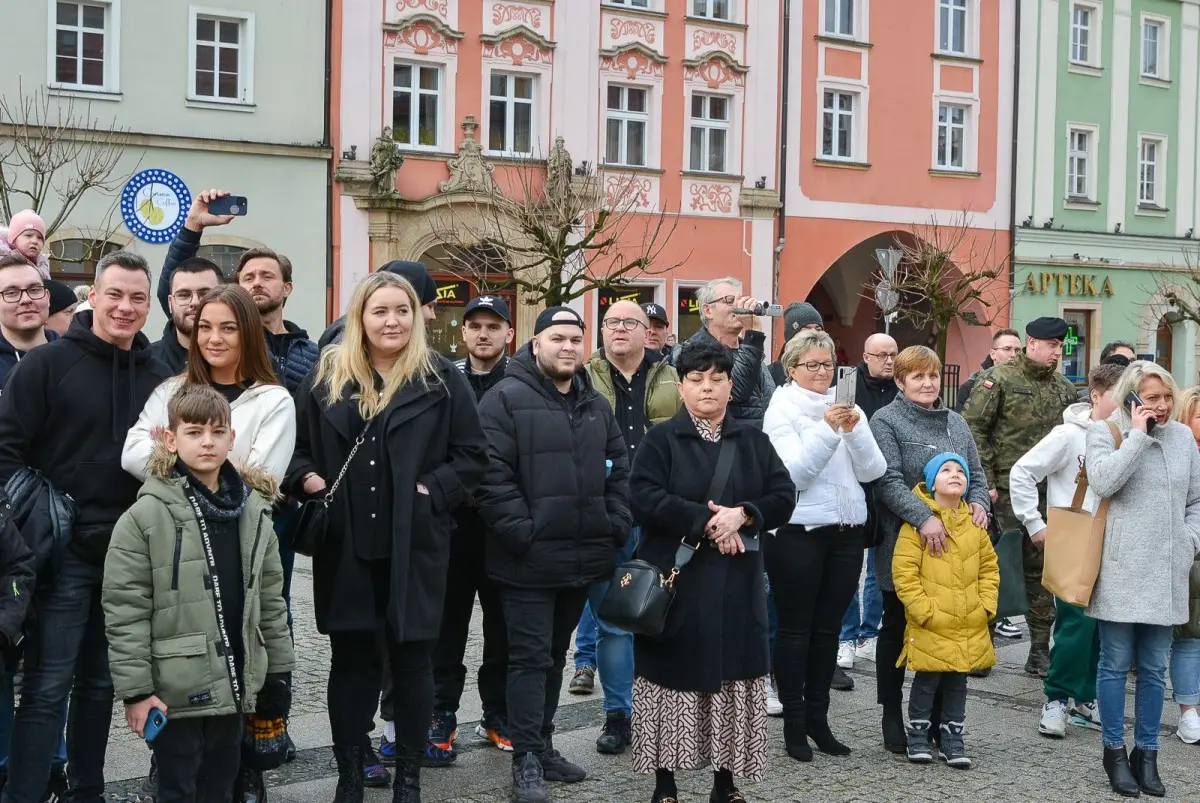 Przysięga elewów w Bolesławcu