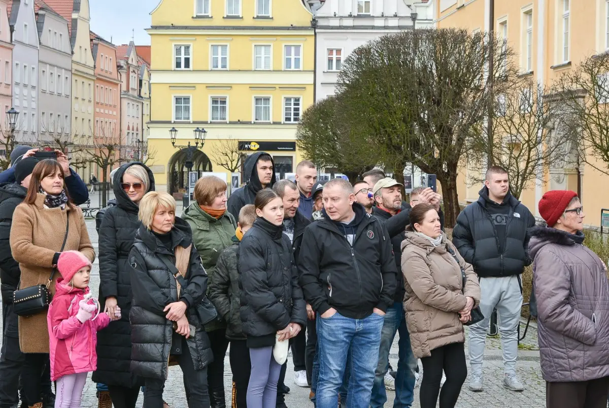 Przysięga elewów w Bolesławcu