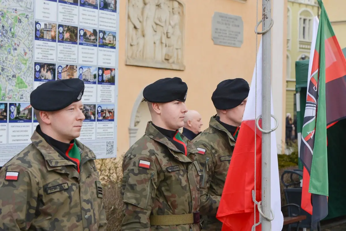 Przysięga elewów w Bolesławcu