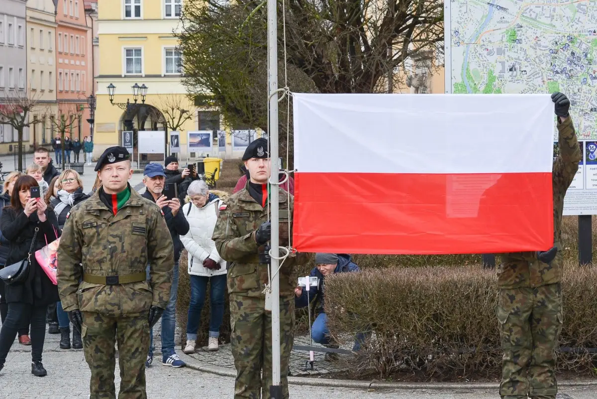 Przysięga elewów w Bolesławcu